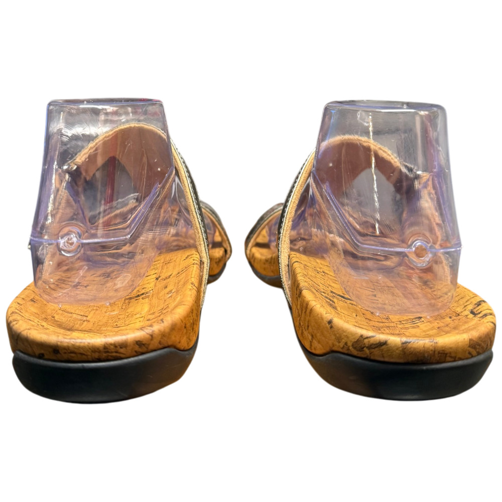 VIONIC Viviana Women's 8 Orthotic Jeweled Metallic Bronze Sandal Comfort Shoe - Picture 6 of 14